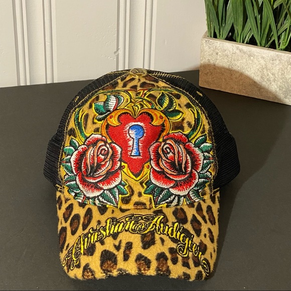 Rarest Vintage!Christian Audigier Vintage Trucker Hat✨ Pristine. New Nev… - Picture 5 of 15